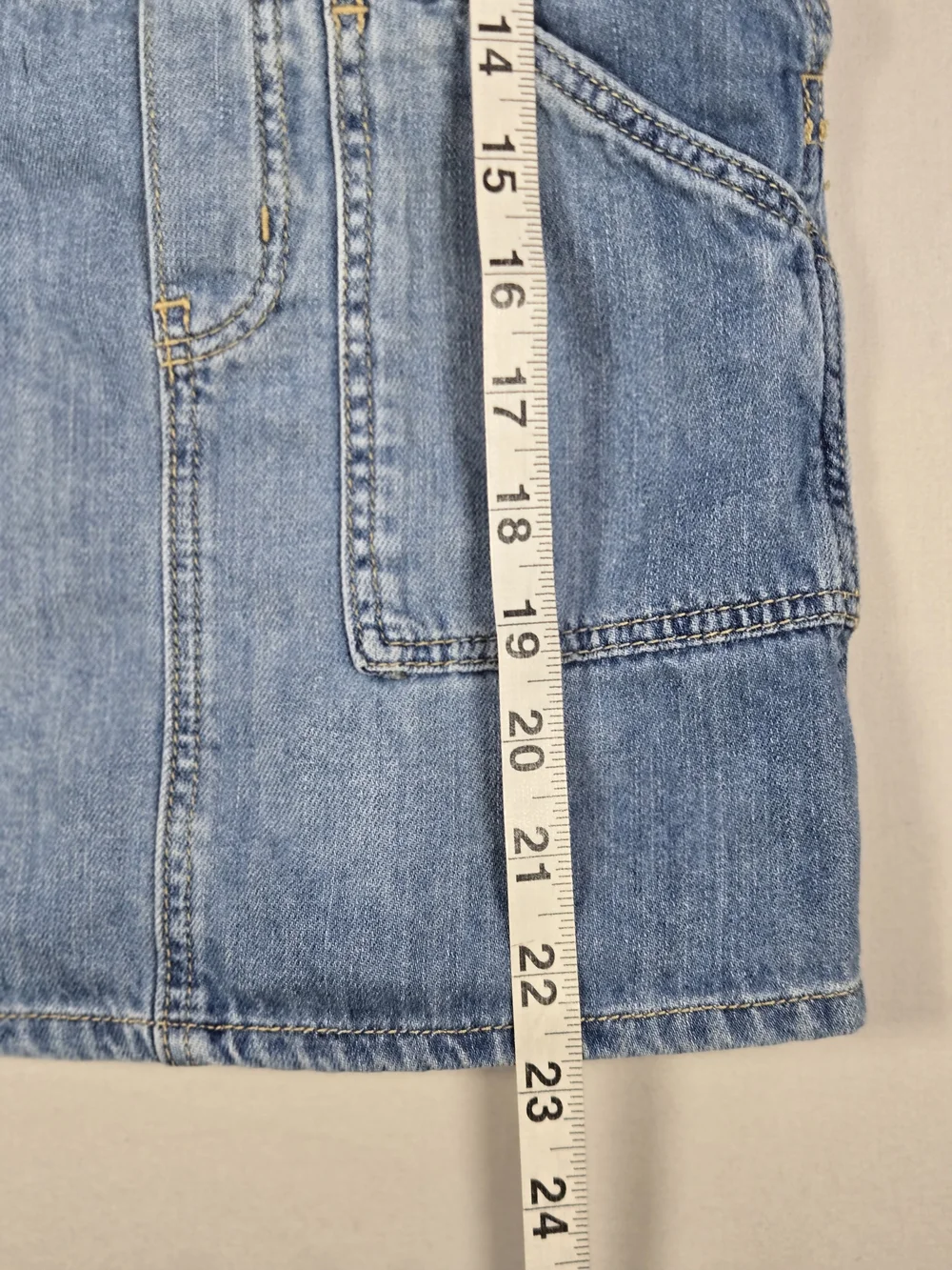Vintage Y2K OshKosh B'gosh Girls Denim Vestbak Jumper Dress Size 6X